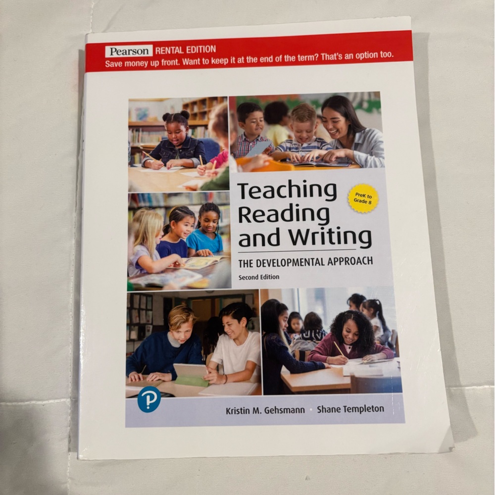 Teaching Reading and Writing Textbook
